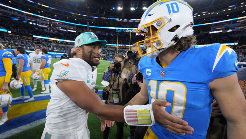 2023 nfl schedule release: los angeles chargers at miami dolphins