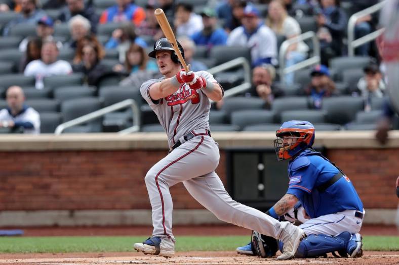 Vaughn Grissom's RBI double, 06/21/2023