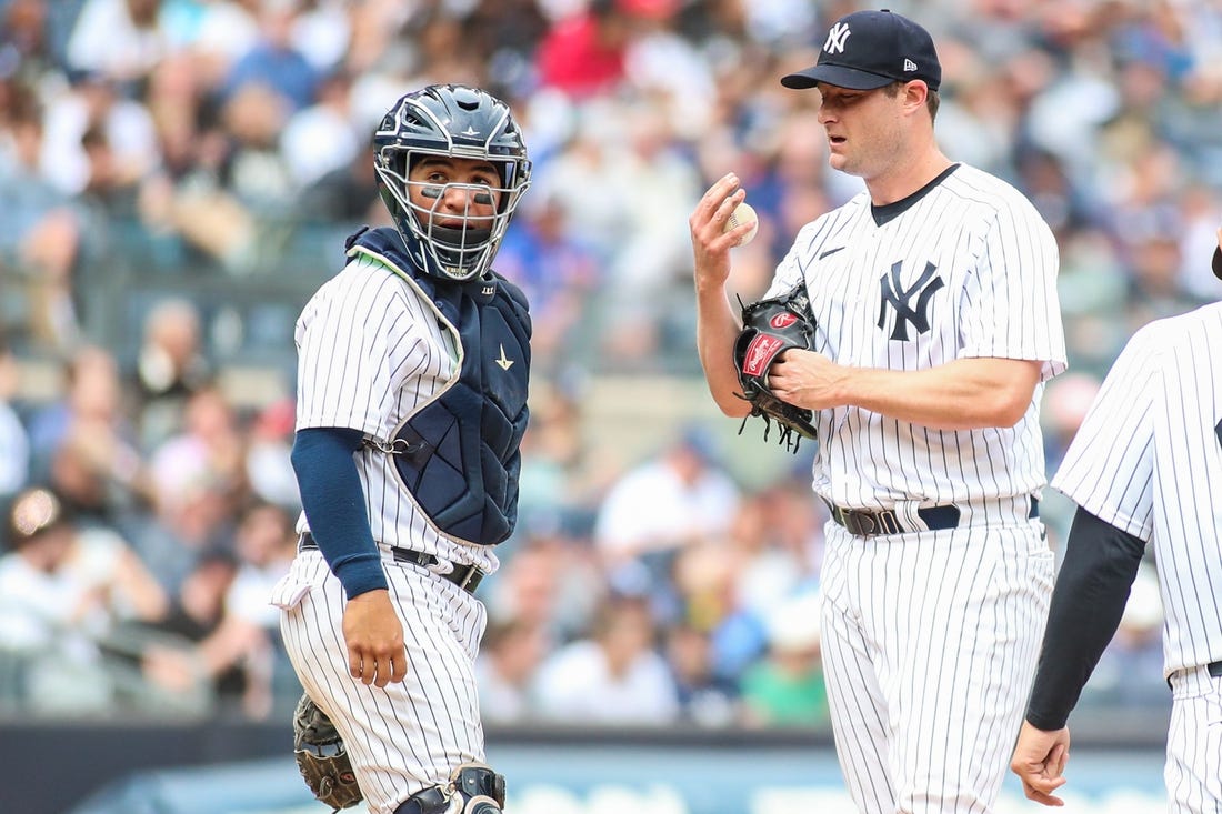 Yankees' Gerrit Cole fires back at Guardians' Josh Naylor after