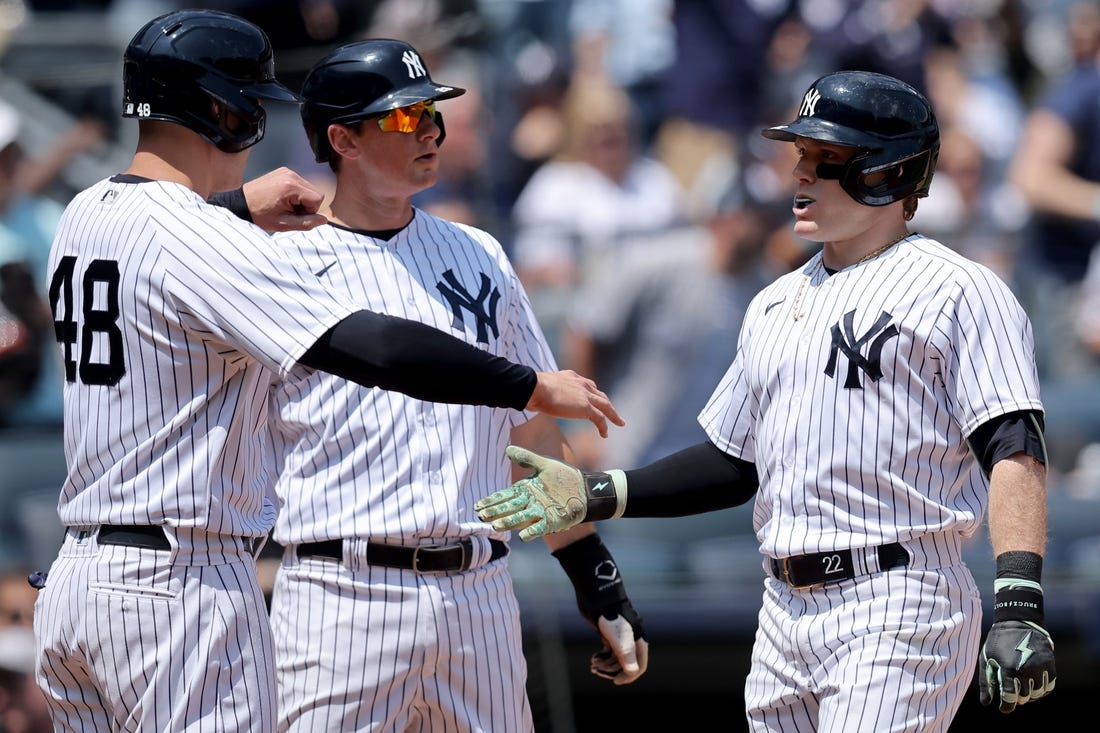Volpe's first career grand slam powers Yanks to rout of A's