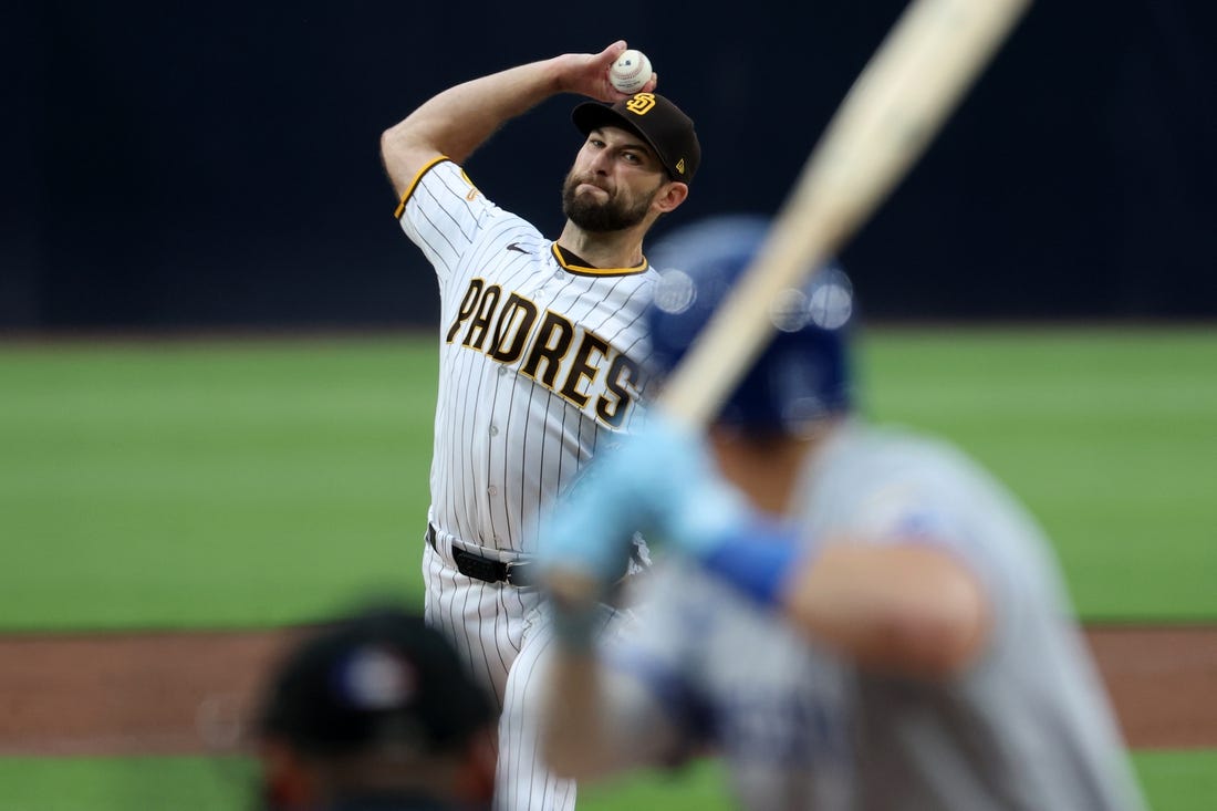 Padres pitcher Michael Wacha loses no-hitter in 8th against Royals