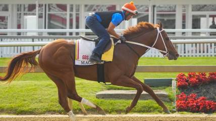 Derby winner Mage resumes Triple Crown chase in the Preakness Stakes