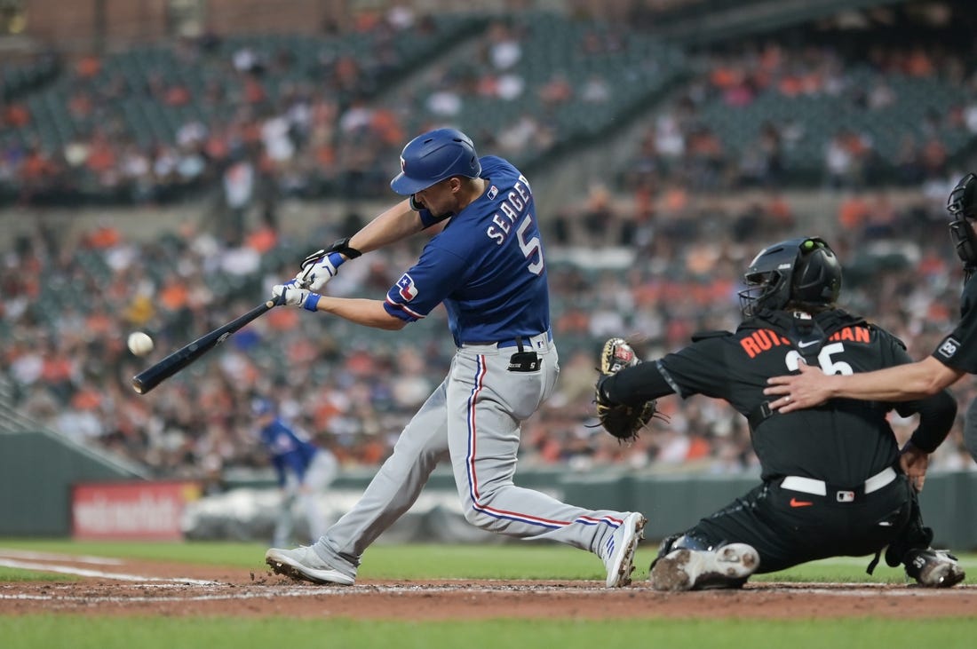 Grayson Rodriguez blasted by Rangers as Orioles lose 12-2