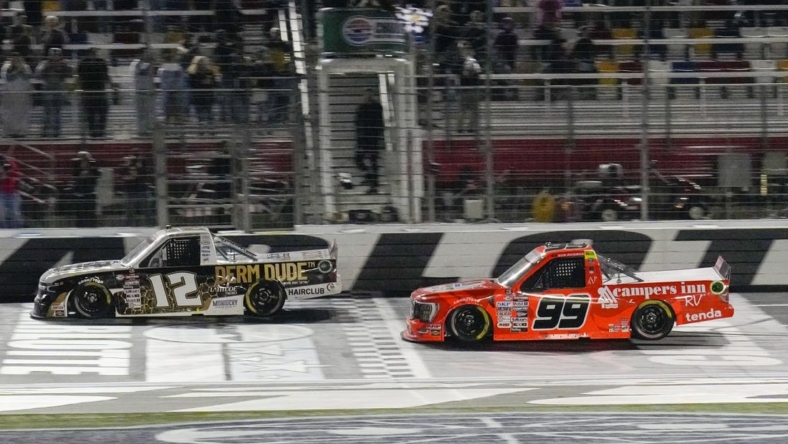 Ben Rhodes earns Truck Series win with late charge