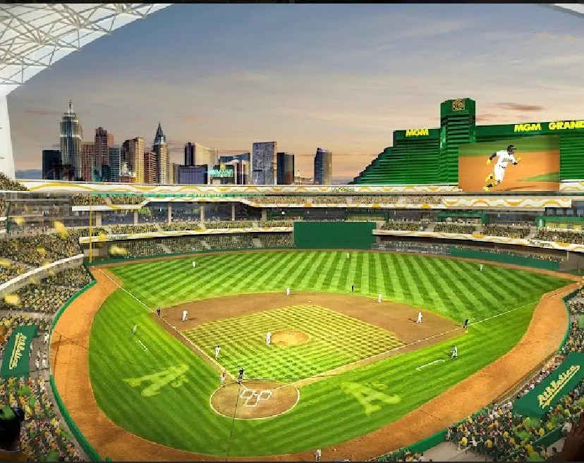 Oakland Athletics stadium renderings in Las Vegas 