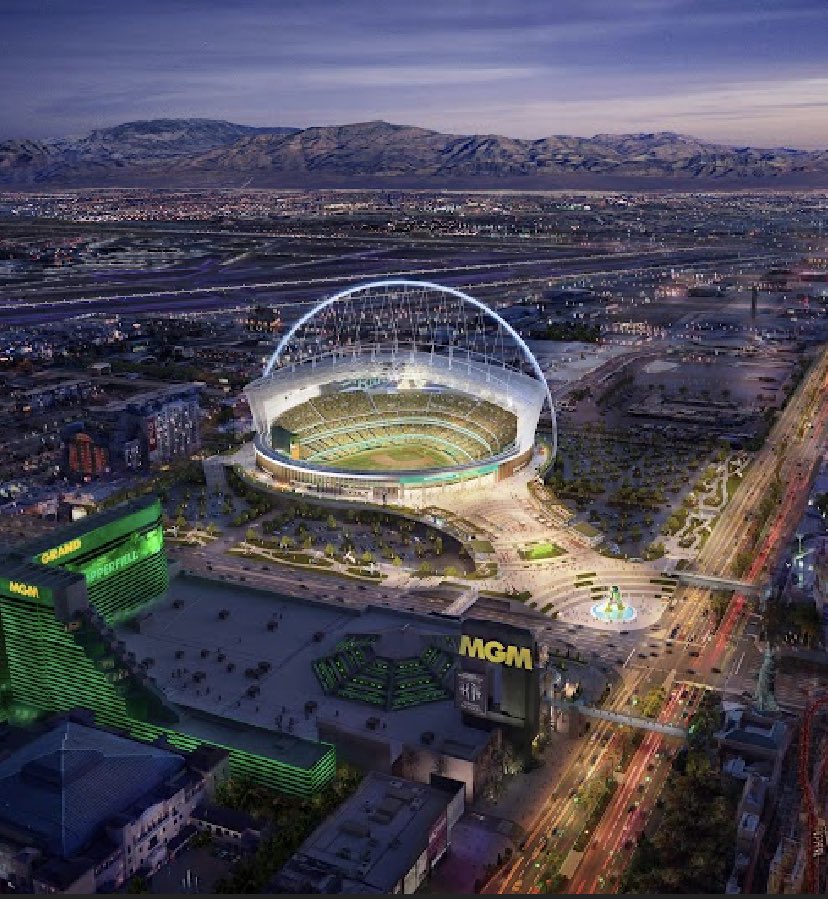 Oakland Athletics stadium renderings, Las Vegas 