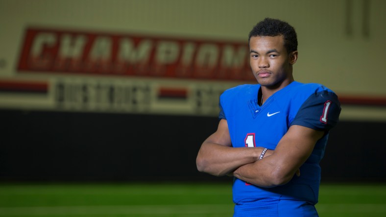 High School Football: Kyler Murray Portrait Session