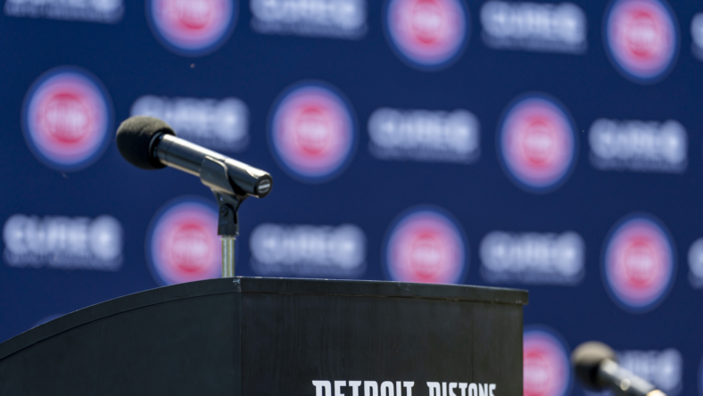 NBA: Detroit Pistons-Press Conference