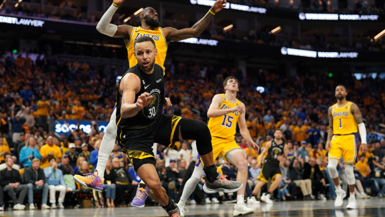 NBA: Playoffs-Los Angeles Lakers at Golden State Warriors