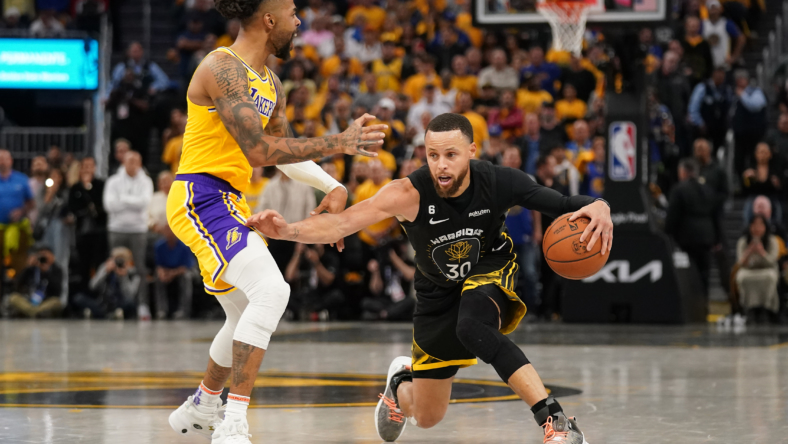 NBA: Playoffs-Los Angeles Lakers at Golden State Warriors