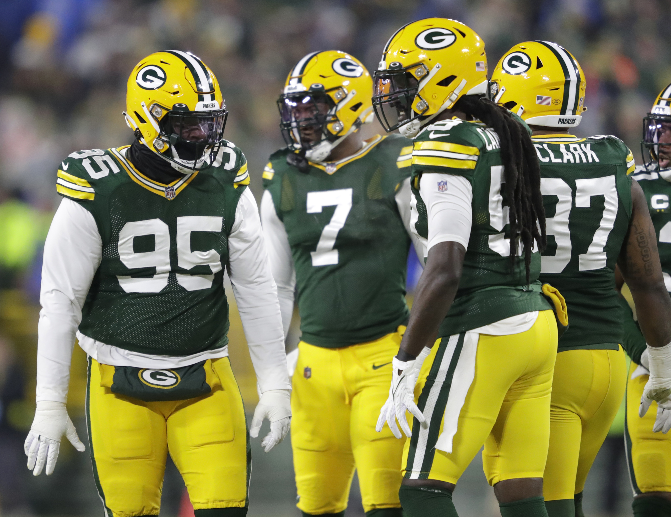 Can Wyatt help anchor the D-line?, Packers