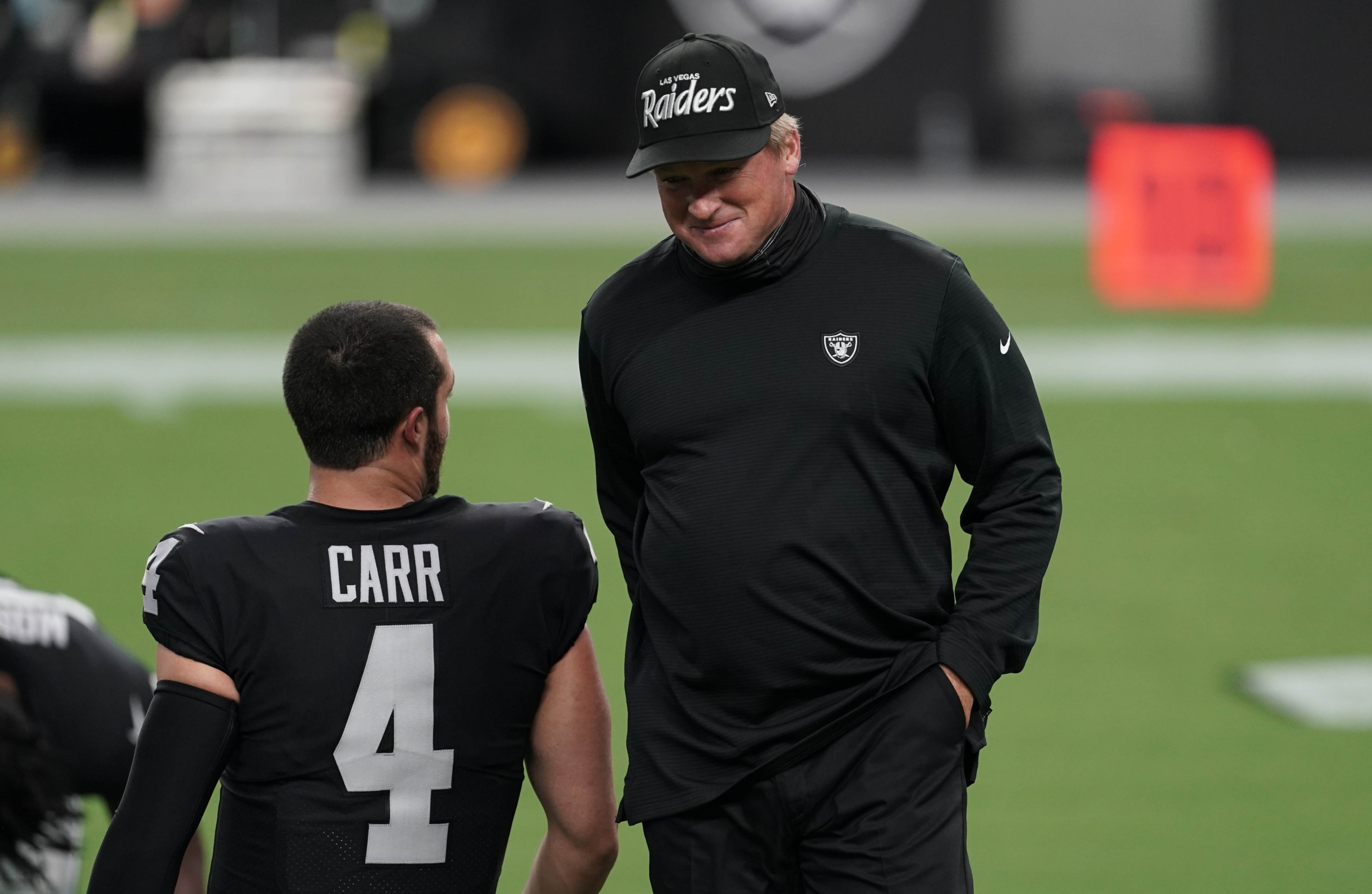 Jon Gruden returns to NFL with trip to New Orleans to help Derek Carr  transition to Saints offense, per report - CBSSports.com : r/raiders