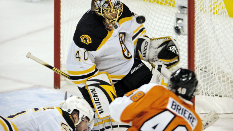 NHL: Stanley Cup Playoffs-Boston Bruins at Philadelphia Flyers