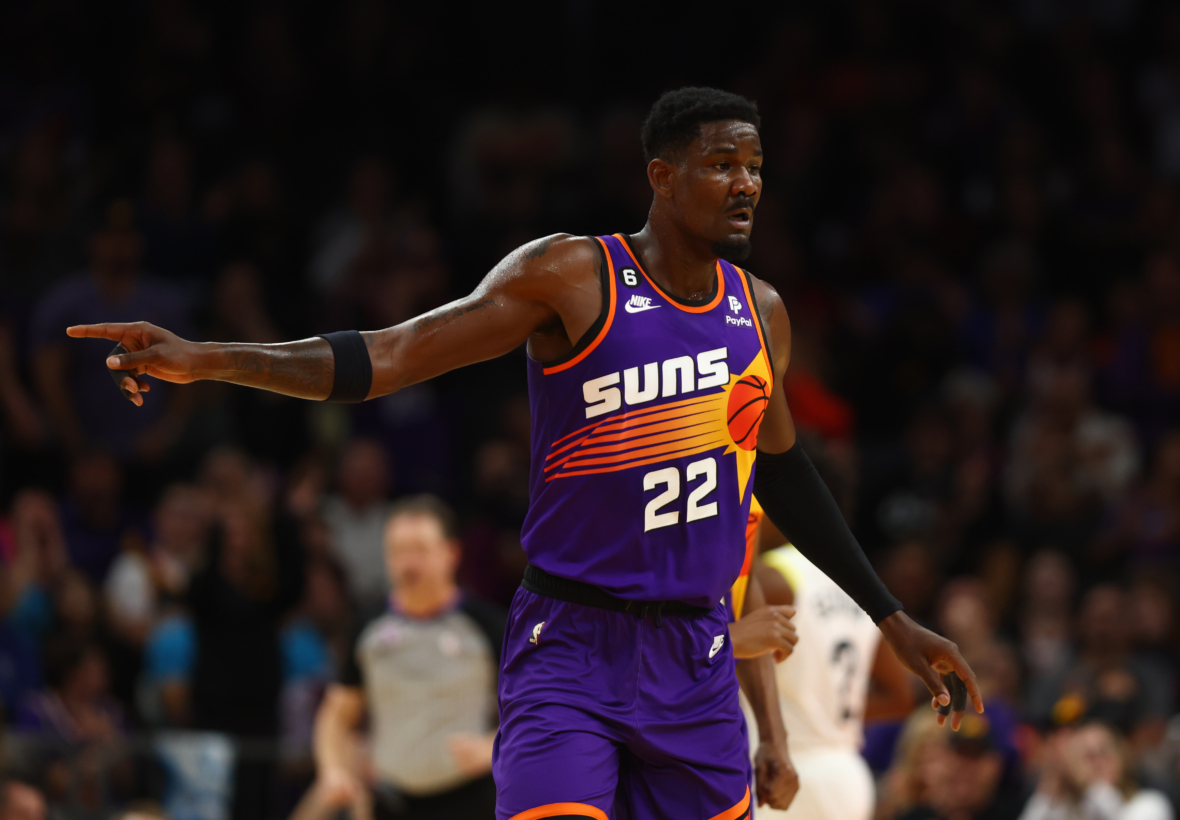 Flex From Jersey] Multiple sources have confirmed Portland has interest in Deandre  Ayton & could be willing to discuss a deal centered around the 3rd overall  pick and additional pieces. Scoot Henderson