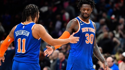 Jalen Brunson, Julius Randle active for New York Knicks in Game 2 against Heat