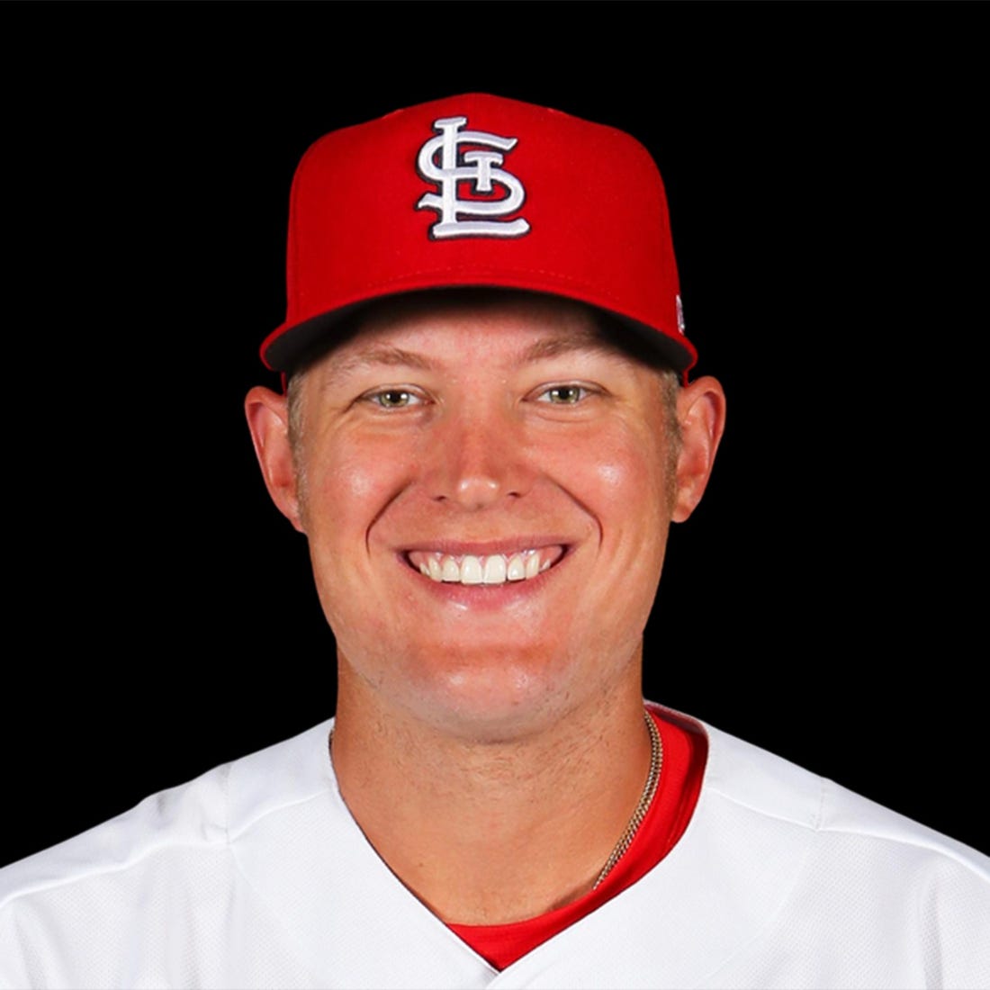 Mar 19, 2022; USA; St. Louis Cardinals Luken Baker poses for a 2022 MLB portrait. Mandatory Credit: MLB photos via USA TODAY Sports