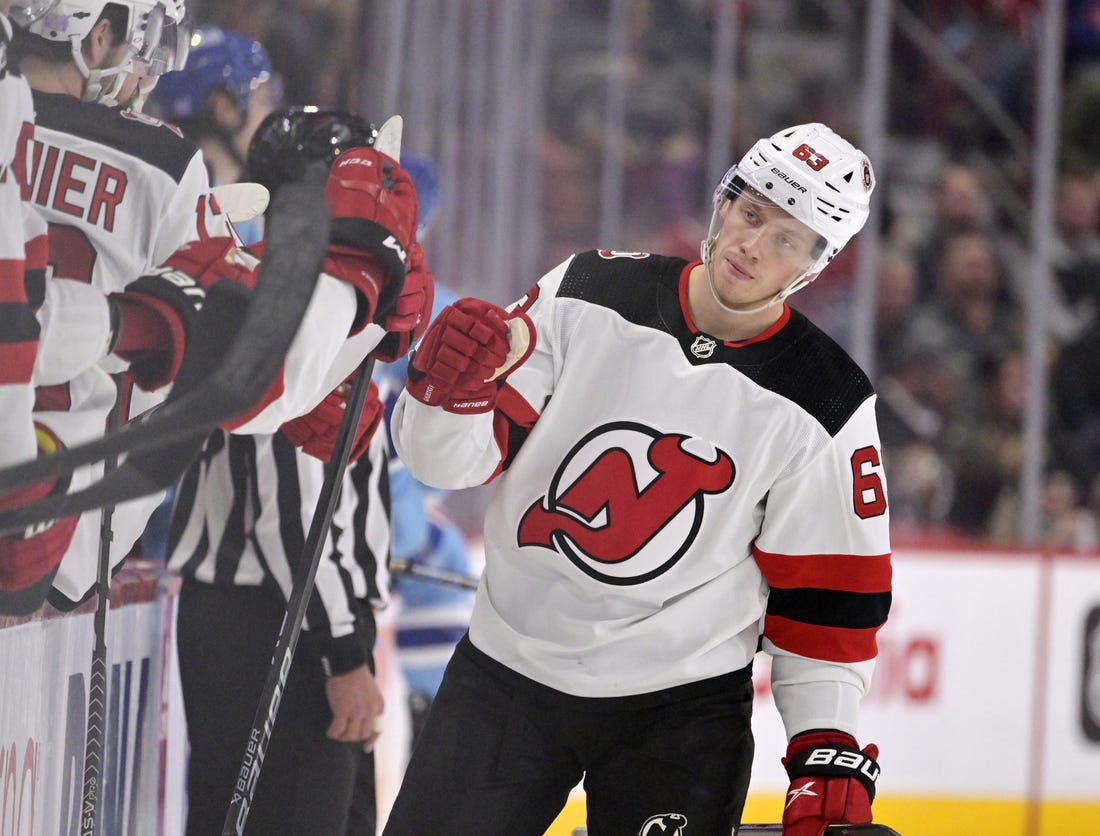 Devils Signing F Jesper Bratt To 8-year, $63M Extension