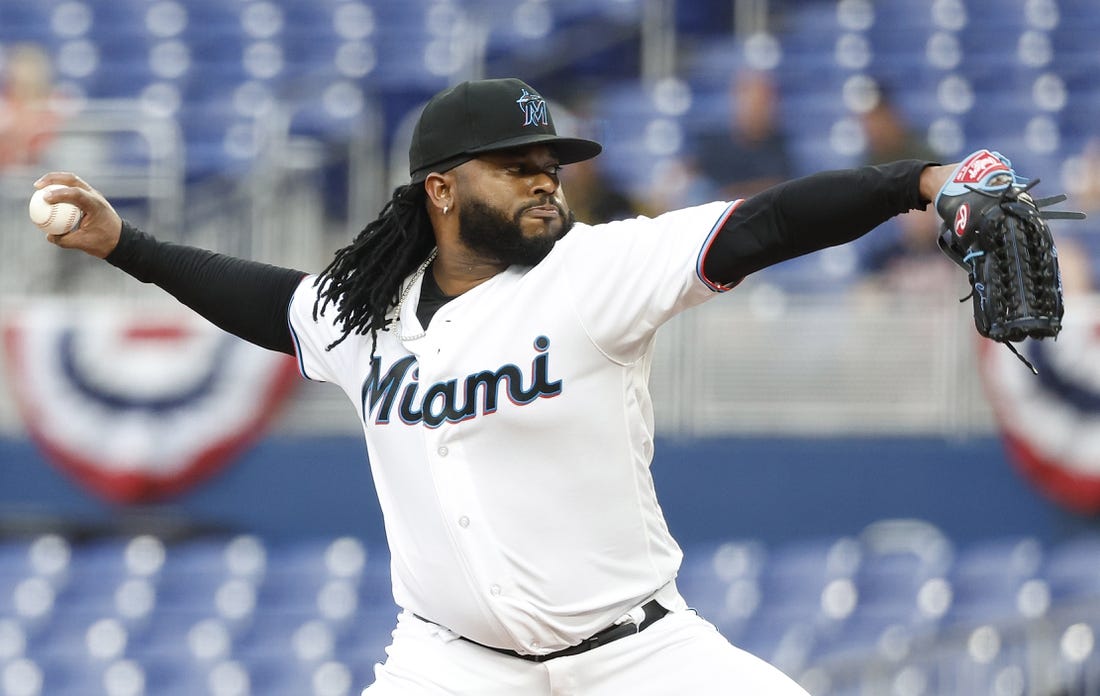 Marlins' Johnny Cueto to pitch in Double-A on rehab assignment - ESPN