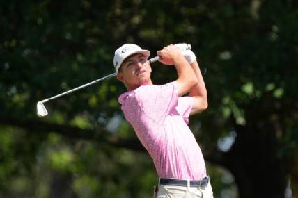 Former Texas A&M star Sam Bennett shot a 1-under par 71 in the opening round of the Memorial tournament on Thursday.