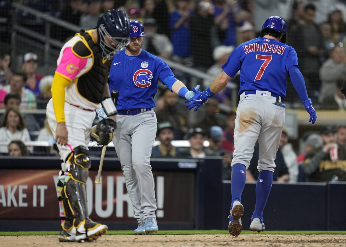 Taillon, Swanson lead Cubs to a 2-1 win over Padres