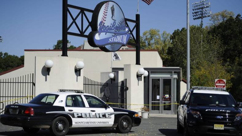 132588 ----Thursday ---  October, 9,2014 --- A team of burglars stole priceless memorabilia from the Yogi Berra Museum and Learning Center located on the Montclair State University Campus on Wednesday morning, police reported. AMY NEWMAN/STAFF PHOTOGRAPHER