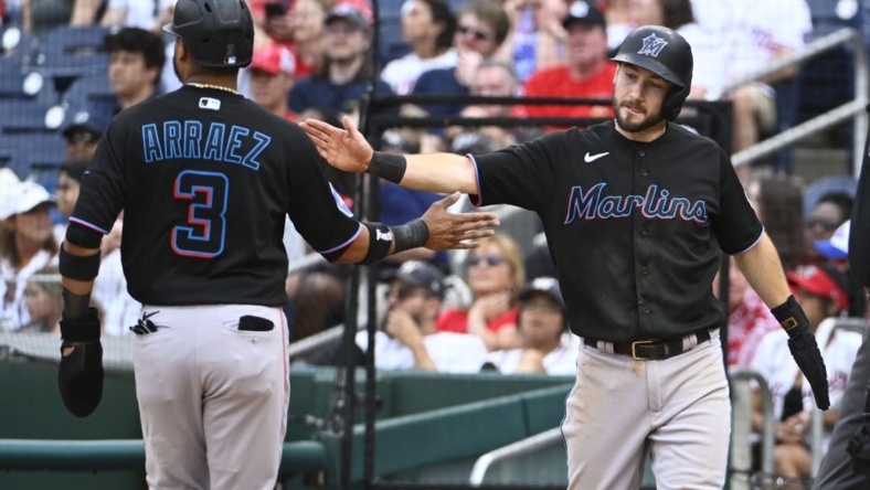 Surging Marlins have sweep in range against Nationals