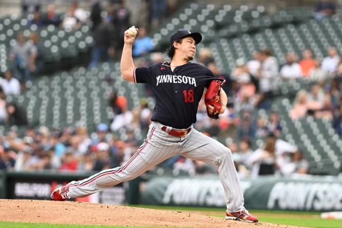 Kenta Maeda guides Twins to 4-1 victory over Tigers