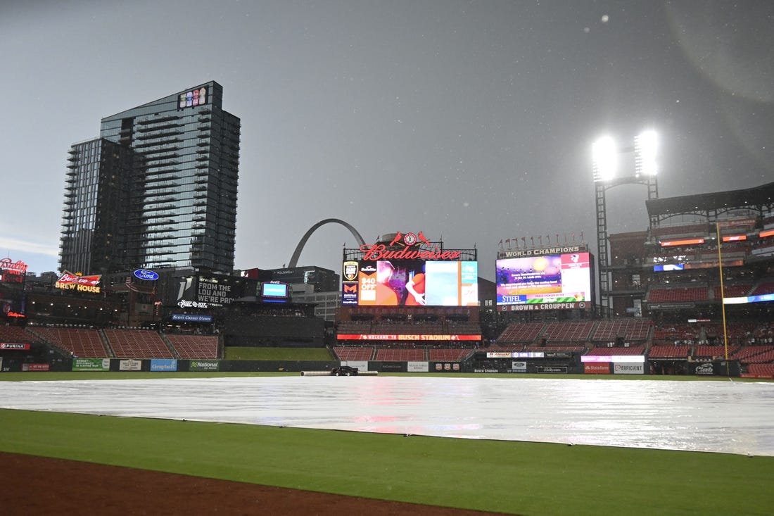 Cardinals-Yankees restart time: Cardinals rain delay update on July 1