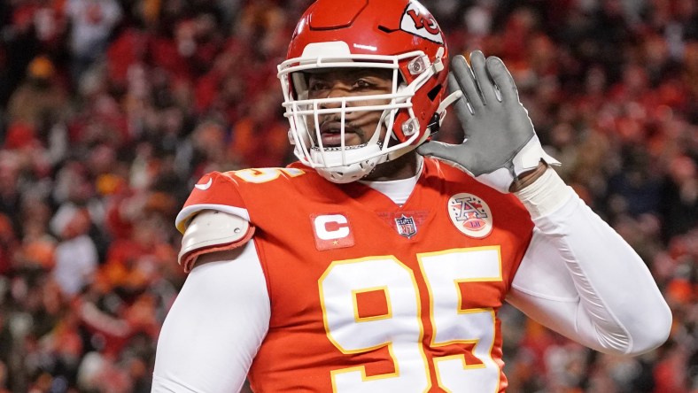 Kansas City Chiefs defensive tackle Chris Jones