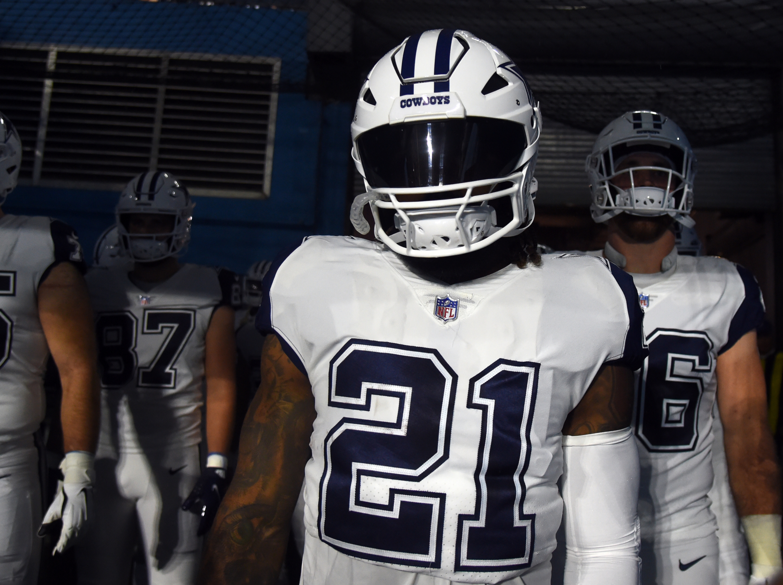 Cowboys' 2020 white, blue and Color Rush uniform schedule