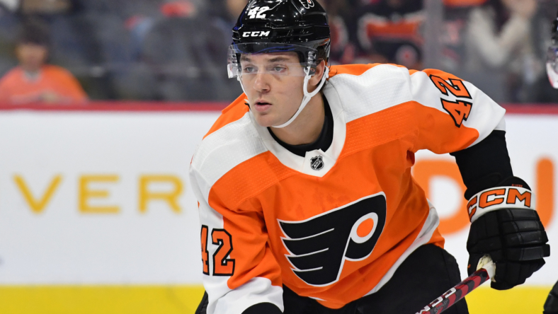 NHL: New Jersey Devils at Philadelphia Flyers