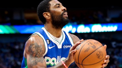 NBA insider speculates Kyrie Irving could look to fill star void with Philadelphia 76ers