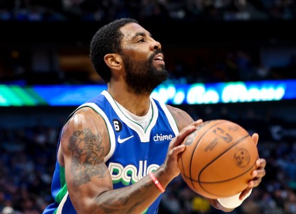 NBA insider speculates Kyrie Irving could look to fill star void with Philadelphia 76ers