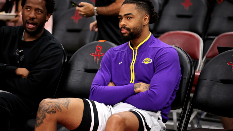 d'angelo russell, houston rockets
