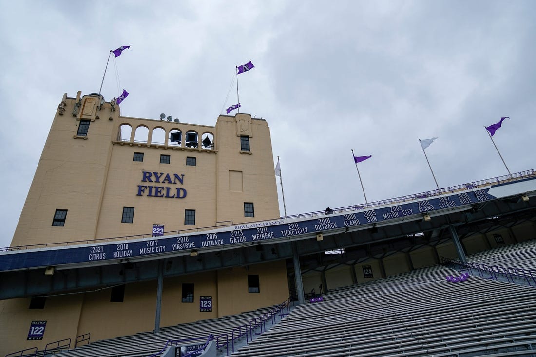 A Ryan Field renovation project at Northwestern with an estimated cost of $800 million is a new target of university faculty. Mandatory Credit: Adam Cairns-The Columbus Dispatch

Ncaa Football Ohio State Buckeyes At Northwestern Wildcats