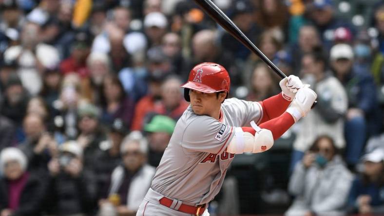 Los Angeles Angels designated hitter Shohei Ohtani is one of the main attractions in Seattle at the 2023 MLB All-Star Game at T-Mobile Park. Mandatory Credit: Michael Thomas Shroyer-USA TODAY Sports