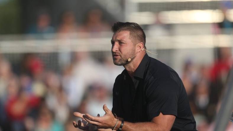 Scenes from the Southwest Florida Community Prayer Breakfast at JetBlue Park on Thursday, May 4, 2023. Tim Tebow was the keynote speaker. More than 2000 people attended the annual event. The event coincides with the National Day of Prayer.