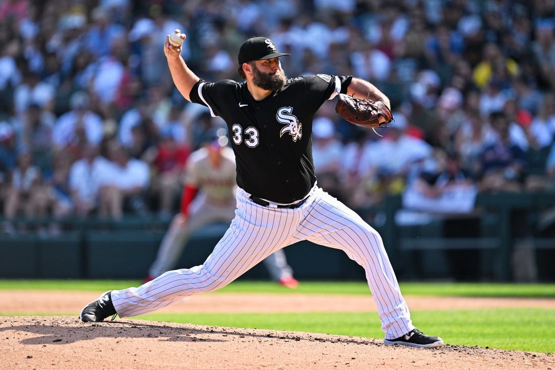 Pitcher Lance Lynn back for the Chicago White Sox