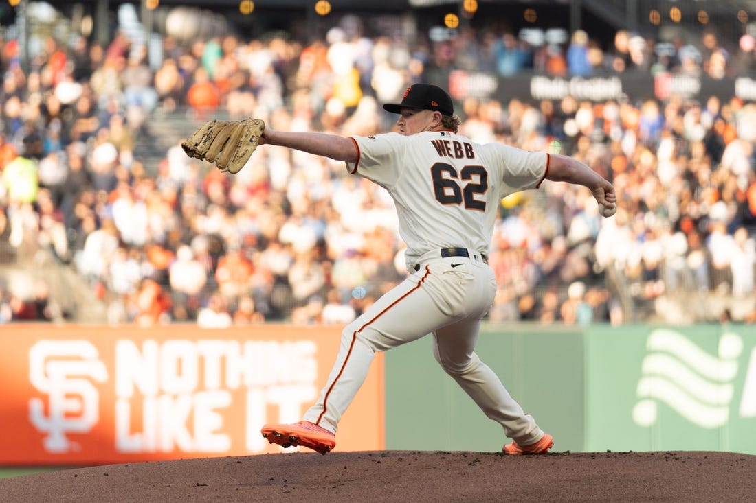 Giants name Logan Webb Opening Day starter