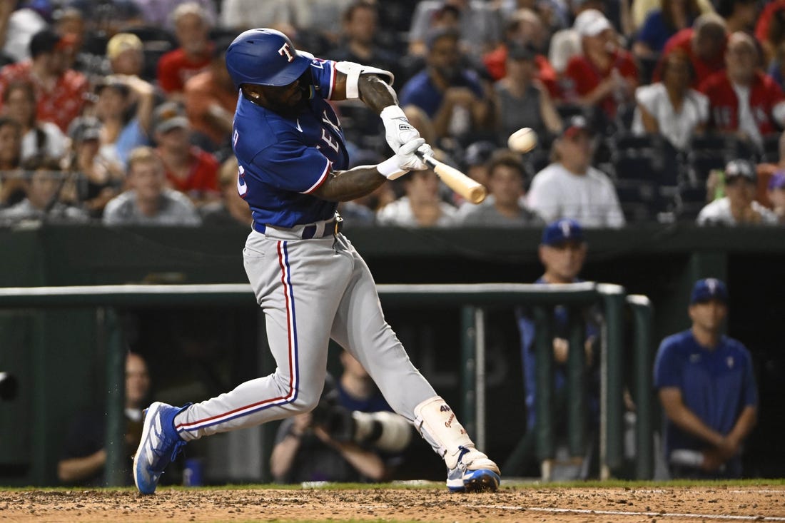 Adolis García, Corey Seager homer as Rangers take series opener from  skidding Nationals – NBC 5 Dallas-Fort Worth