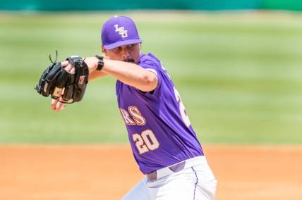 Pitcher Paul Skenes helped LSU win the College World Series.