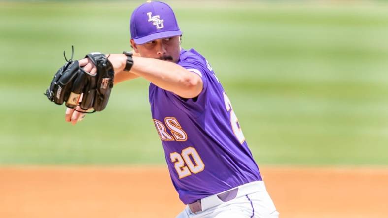 Pitcher Paul Skenes helped LSU win the College World Series.