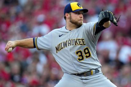 Corbin Burnes overcomes heat scare to fan 13 in the Brewers' 1-0 victory  over the Reds