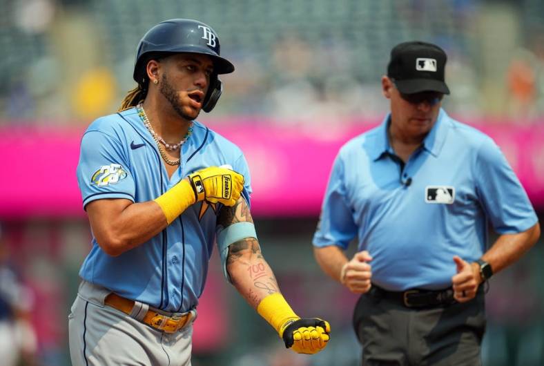 Rays edge Royals 4-2 to sweep twin bill
