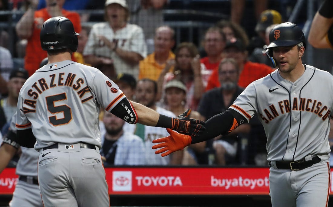 Giants rookie Mike Yastrzemski returns to Boston, making his own