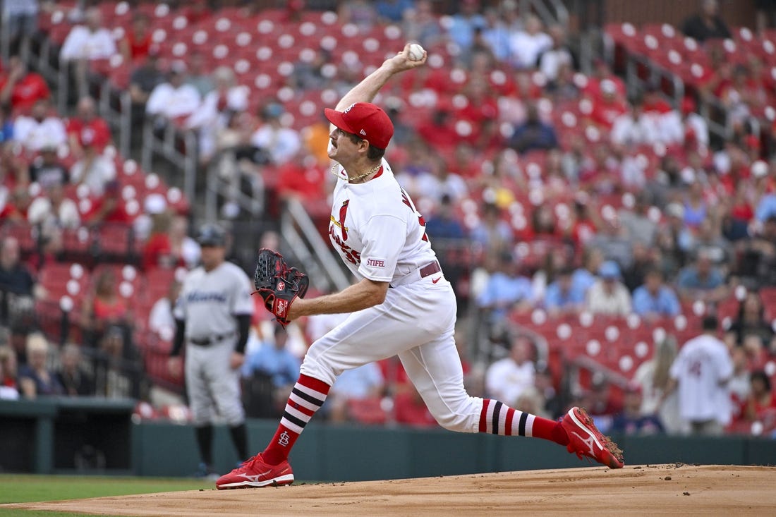 Nolan Arenado drives in 4, Miles Mikolas solid as Cardinals beat skidding  Marlins 6-4