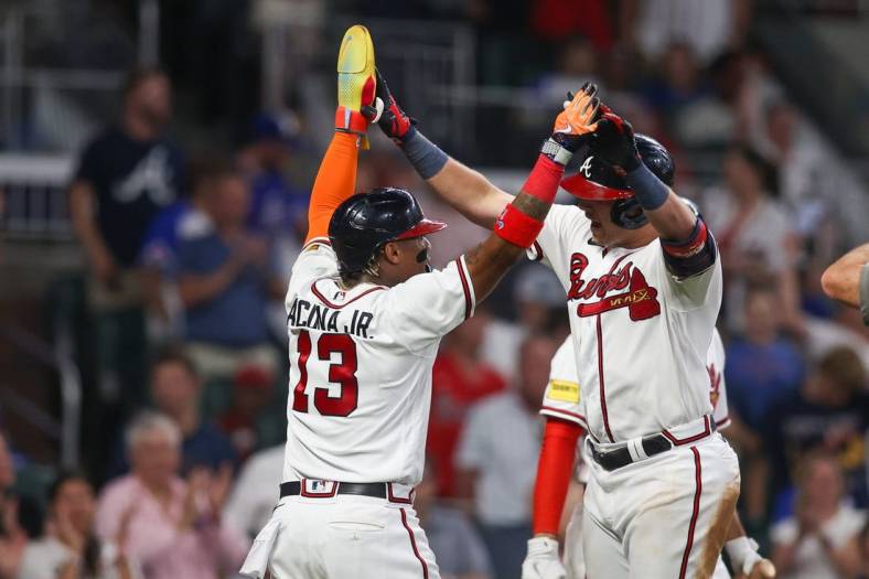 Braves lineup stays hot despite Matt Olson's struggles at the plate 