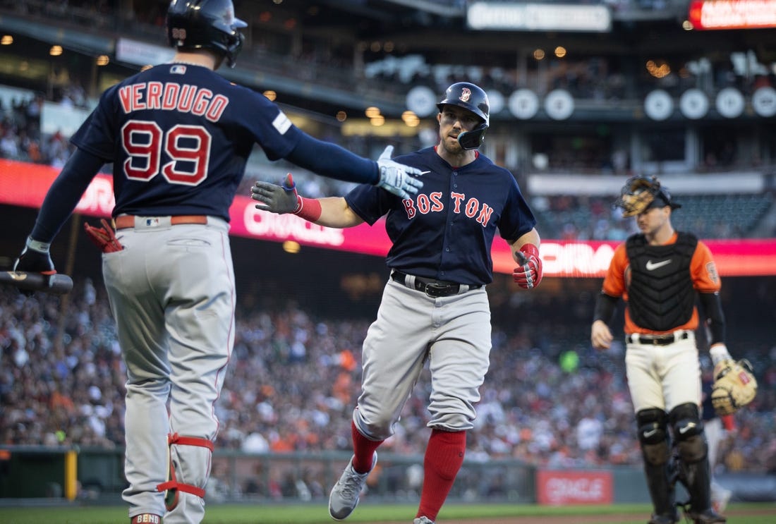 Triston Casas homers to lead Red Sox past Giants 3-2 for fifth straight win
