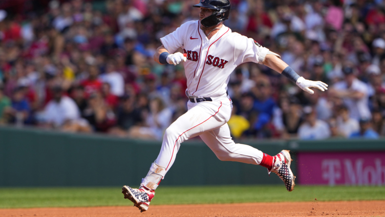 MLB: Texas Rangers at Boston Red Sox