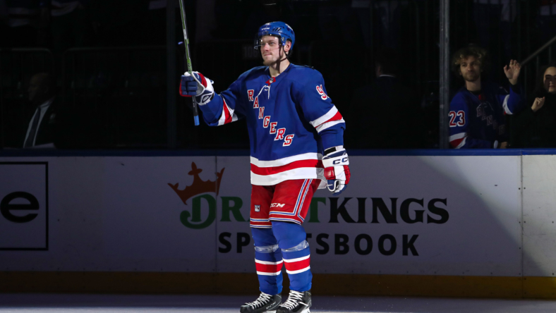 NHL: Stanley Cup Playoffs-New Jersey Devils at New York Rangers